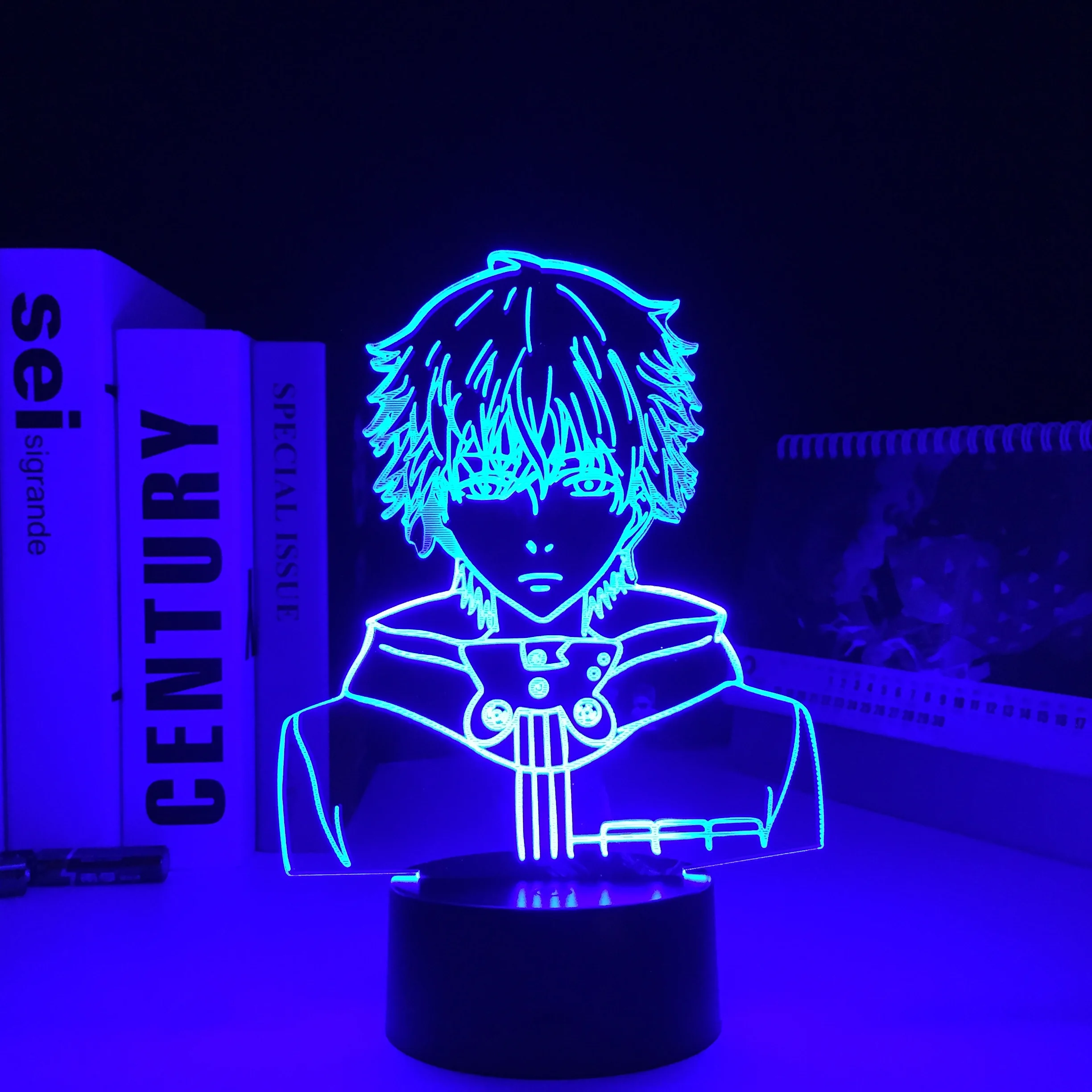 

Tokyo Ghoul Ken Kaneki Anime 3D Lamp for Cool Birthday Gift Bedroom Decor Nightlight Acrylic Led Night Light Dropshipping