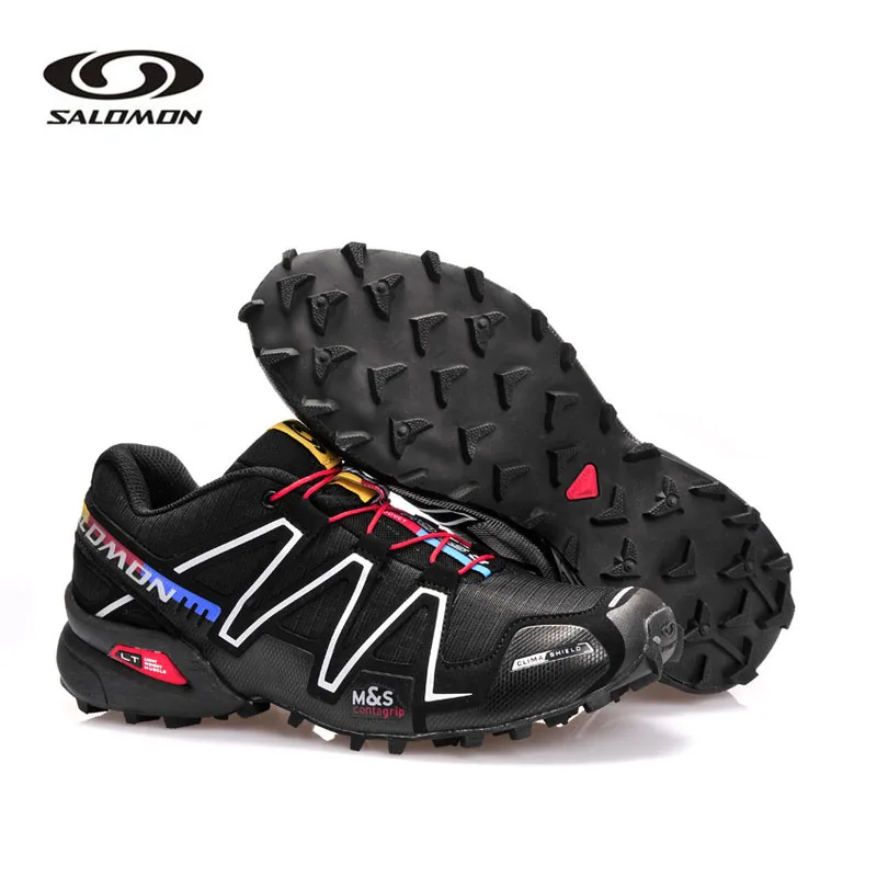 Salomon speed CROSS 3 мужские кроссовки, красные мужские дышащие кроссовки на плоской подошве, мужские кроссовки - Цвет: Men-Cross 3-7