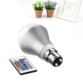

Dimmable LED Bulb Light With Remote Control E27 B22 Household Lighting Supplies