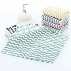 Water-absorbing Wash Towel Oil-absorbing Kitchen Rag Coral Fleece Household Cleaning Towel Multi-purpose Household Towel