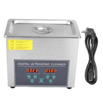 

3L Ultrasonic Cleaner 100W Double-frequency Digital Stainless Steel Ultrasonic Cleaner Cleaning Machine EU Plug 220V