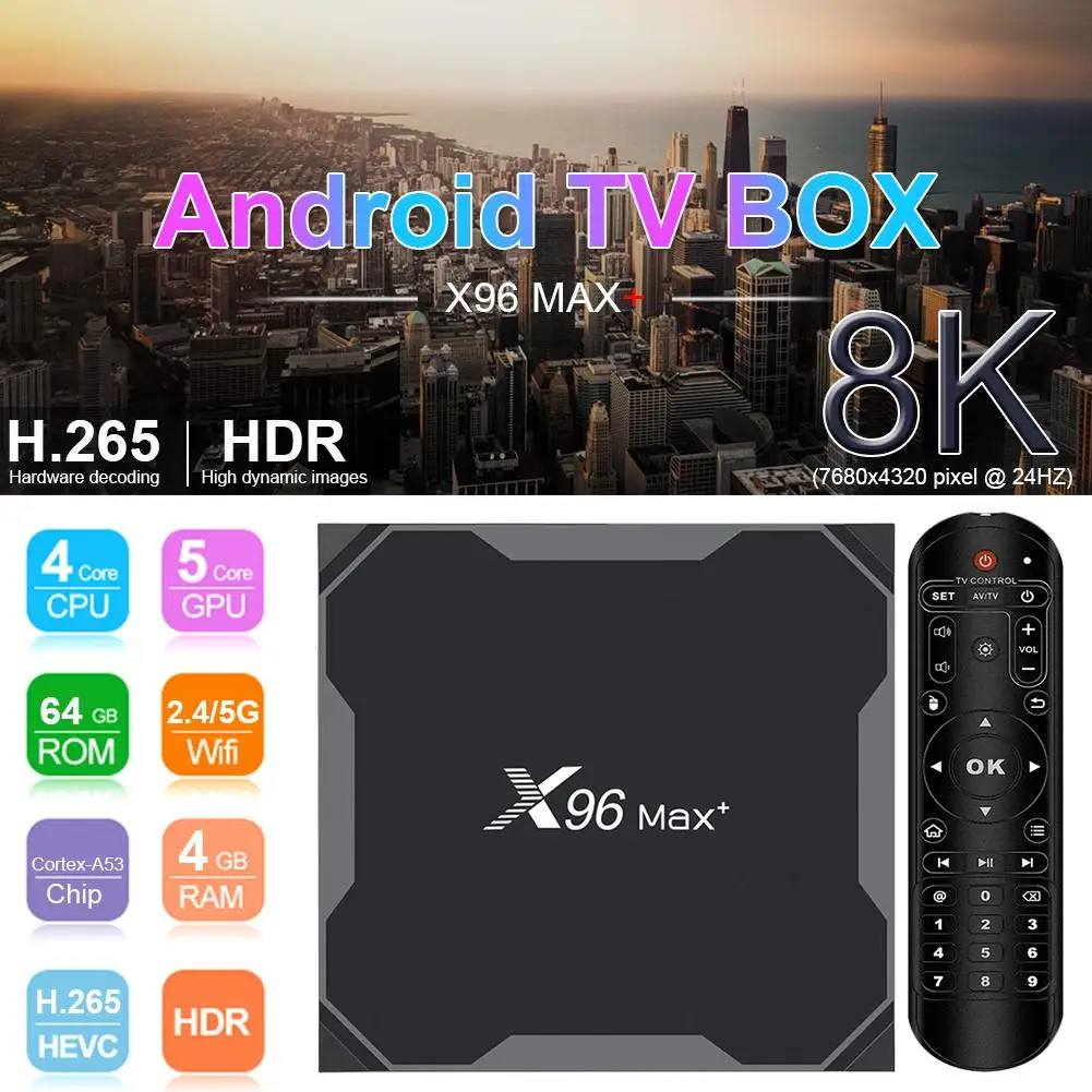 Android 9,0 ТВ приставка X96 Air QuadCore 2,4& 5G двойной Wifi BT Поддержка 1080p 8K 60 кадров в секунду Google плеер Netflix Youtube 16 ГБ 32 ГБ 64 ГБ