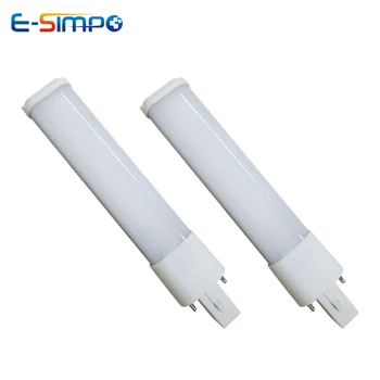

50Pcs LED Light Bulb 2Pin G23/GX23 5W 360 Degree 4Pin Base 2G7/2GX7 Energy Saving LED Lamp Tube Lamp 110V/220V Indoor Lighting