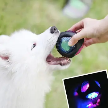 

New Luminous Dog Toy Durable Bouncy Balls Rubber Bouncy Bite- resistant Dog Chewing Ball Dog Training Pet Toys