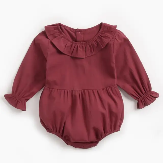 Baby Bodysuit baby clothes autumn and winter plaid 100% cotton male baby long-sleeved shirt jumpsuit baby romper newborn onesies BRW9104-ED