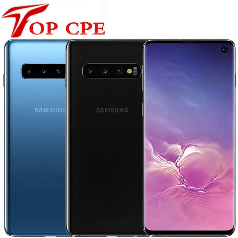 Samsung Galaxy S10 6 1 &quotG973U смартфон Восьмиядерный процессор Snapdragon 855 3 реальной камеры