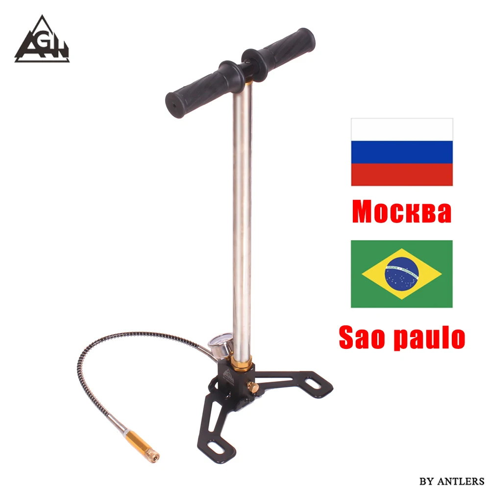 Ручной насос для пейнтбола 3 ступенчатый мини компрессор высокого давления с