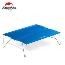 Naturehike Aluminium Alloy Folding Table Outdoor Ultraligt Portable Dining-table Camping Mini Tea Table folding elevating table and table scale multi functional storage tea table with stools