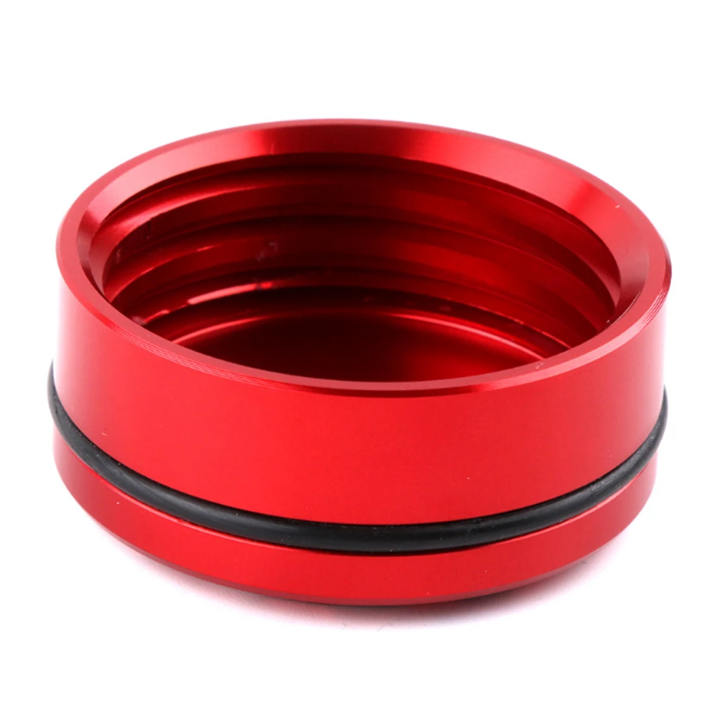 CNC Aluminum Alloy Rear Brake Fluid Reservoir Cap Lid Top Cover for Motorbike