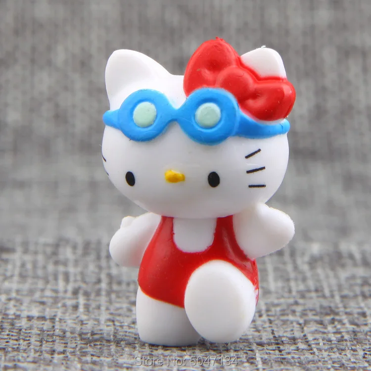 Фигурка кошки миниатюрная фигурка кошки реалистичный котенок Животное украшение мини-Сказочный Сад мультяшная статуя домашнее ремесло автомобиль декоративный