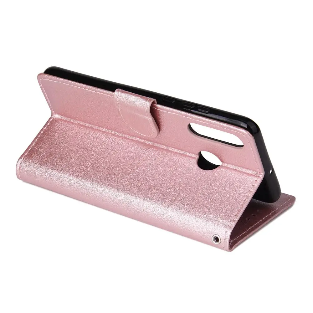 Protective Phone For HUAWEI P30 lite/nova 4E Flip-typeCase With 3 Card Position Buckle Design Phone Cover