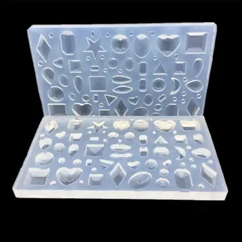 

1 Set Epoxy Resin Mold Kit DIY Jewelry Making Pendant Necklace Bracelet Cake Decoration Tool Silicone Clasp Crafts Handmade new