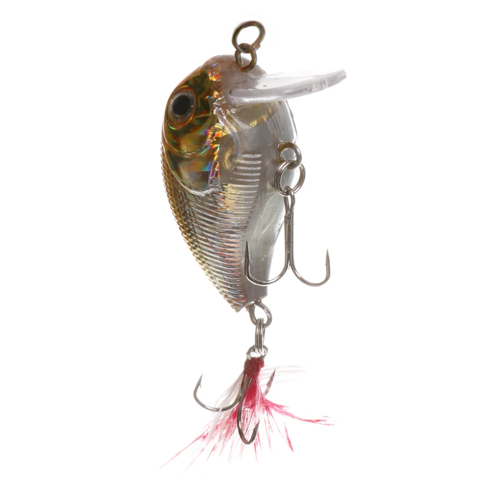 1Pcs Lifelike Goldfish Fishing Lures Chubby Crankbaits Hard Bait | Спорт и развлечения