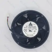 Для THB1748BG 48 В 5.80A 170X170X56 мм 607,0 CFM круглый металлический каркас коммуникационное оборудование охлаждающий вентилятор
