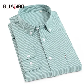 

Spring Autumn New Shirts Men Dress Business Slim Fit Striped Long Sleeve Shirt Men's Fashion Casual Shirts Brand Clothing
