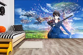 

[Self-Adhesive] 3D Sword Art Online 9721865 Japan Anime Wall Paper mural Wall Print Decal Wall Murals