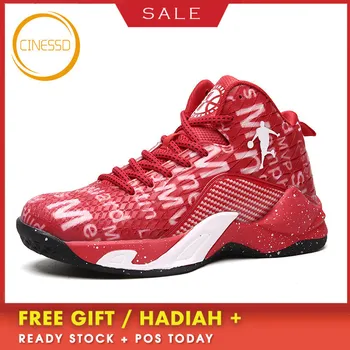 

CINESSD New Arrival Basketball Shoes Outdoor High-Top Jordan Shoes Sneakers Men Basket Shoes Breathable Athletic Sports Sneakers