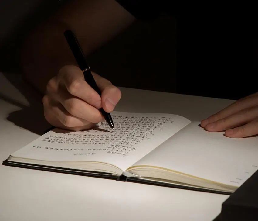 Xiaomi Kinbor flow jinhua Signing Pen 0.5mm bullet pen Lightly screw out black pen Signature Pen smooth writing For Office Schoo (1)