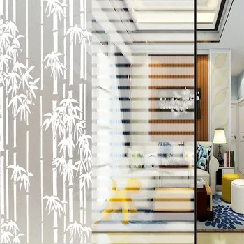 

SUNICE 1.22*30M Privacy Decoration Window Film Sticker Anti-UV Glass Film Window for Home Office Living Room