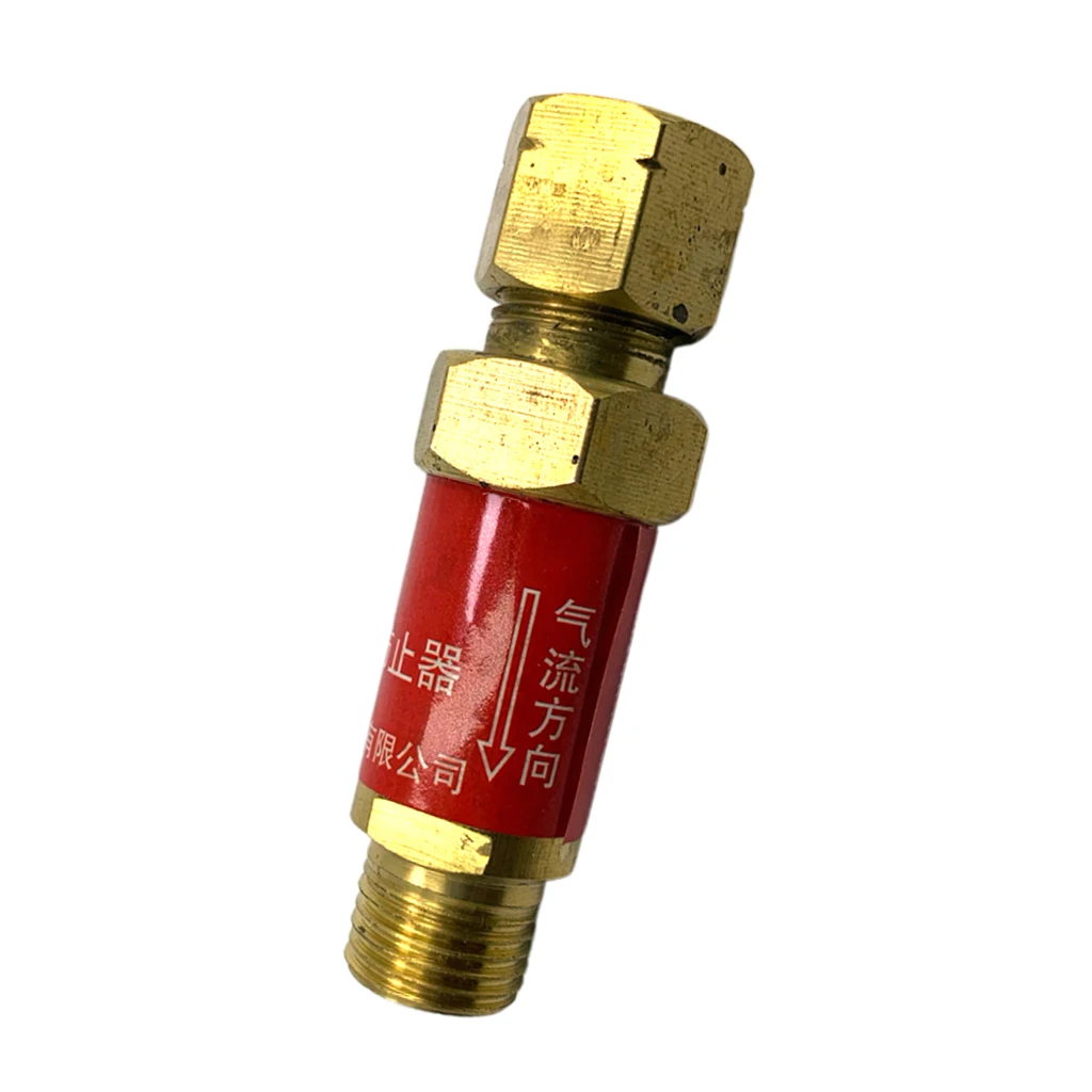 Oxygen Acetylene Flashback Arrestors Set Regulator End 19mm Threads