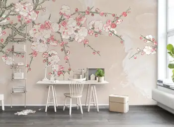 

[Self-Adhesive] 3D Peach Blossom WG142 Wall Paper mural Wall Print Decal Wall Murals Belly