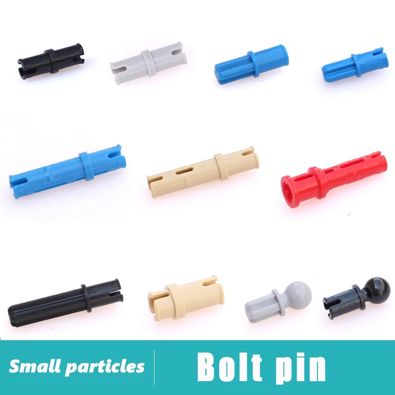 Moc Technic детали болт Pin DIY строительные блоки аксессуары кирпичи для раннего