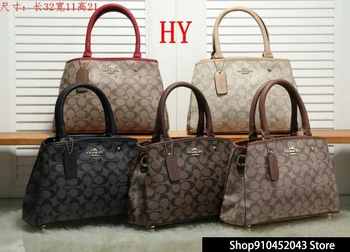 

Women's Totes Luxury Designer Brand COACH Handbag High Quality Shoulder Bags Women Messenger Bag Bolsa Feminina Handbags CO20