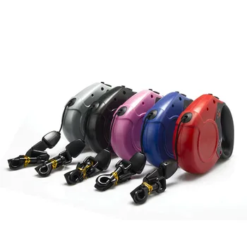 

8 Meters Pet Automatic Retractable Traction Rope Dog Walking Rope Portable Dog Traction Device for Large Dogs