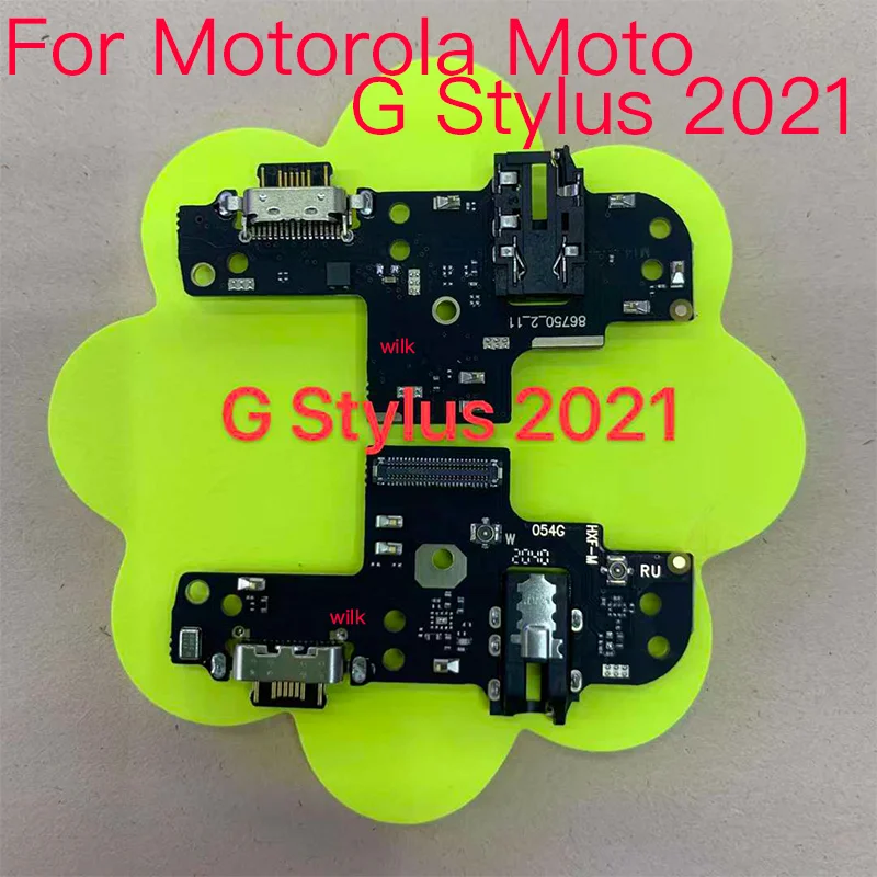 1 шт. Новинка для Motorola Moto G Stylus 2021 USB зарядка док-станция разъем Разъем Порт