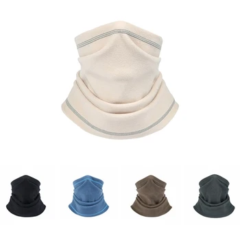

4 in 1 Winter Outdoor Fleece Warmer Neck Gaiter Thermal Half Face Mask Tube Cycling Snowboard Skiing Hiking Bandana Scarf