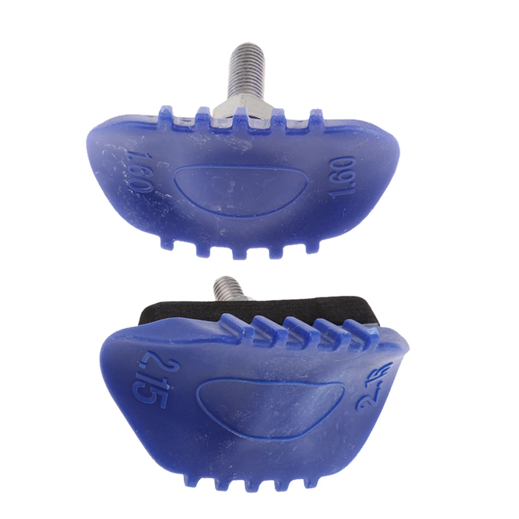 2 Pcs Security Bolt 1.6 2.15 inch Rim Lock - Dirt Bike Motorcycle Wheel Tyre Lock - ABS Plastic