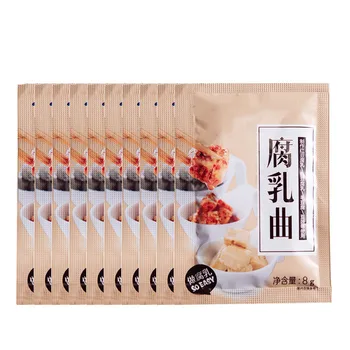 

10bags/30bags Homemade Fermented bean curd, Stinky Tofu, fermented soya beans Koji, Fermentation , Colony of bacteria 8g/ bag