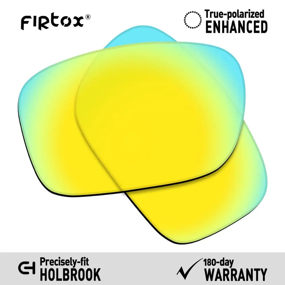 Firtox настоящие поляризованные Сменные рассеиватели UV400 для солнцезащитных очков-солнцезащитных очков Окли Холбрук OO9102(Только Совместимые линзы)-несколько цветов