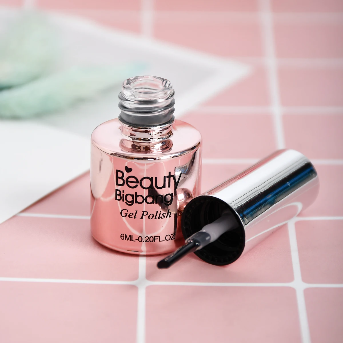 

BEAUTYBIGBANG 6ml Shinning Gel Nail Polish Long-lasting Nail Art Seal Glue