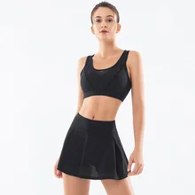 2 Pcs Set Women's Yoga Suit Fitness Clothing Sportswear For Female Workout Sports Clothes Athletic Running Short Yoga Suit Sets