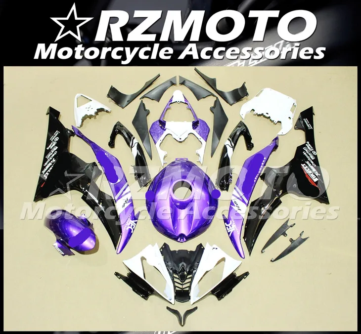ABS мотоцикл обтекатель комплект для YAMAHA YZF R6 2008- год кузов литьевая форма Магазин № 1750