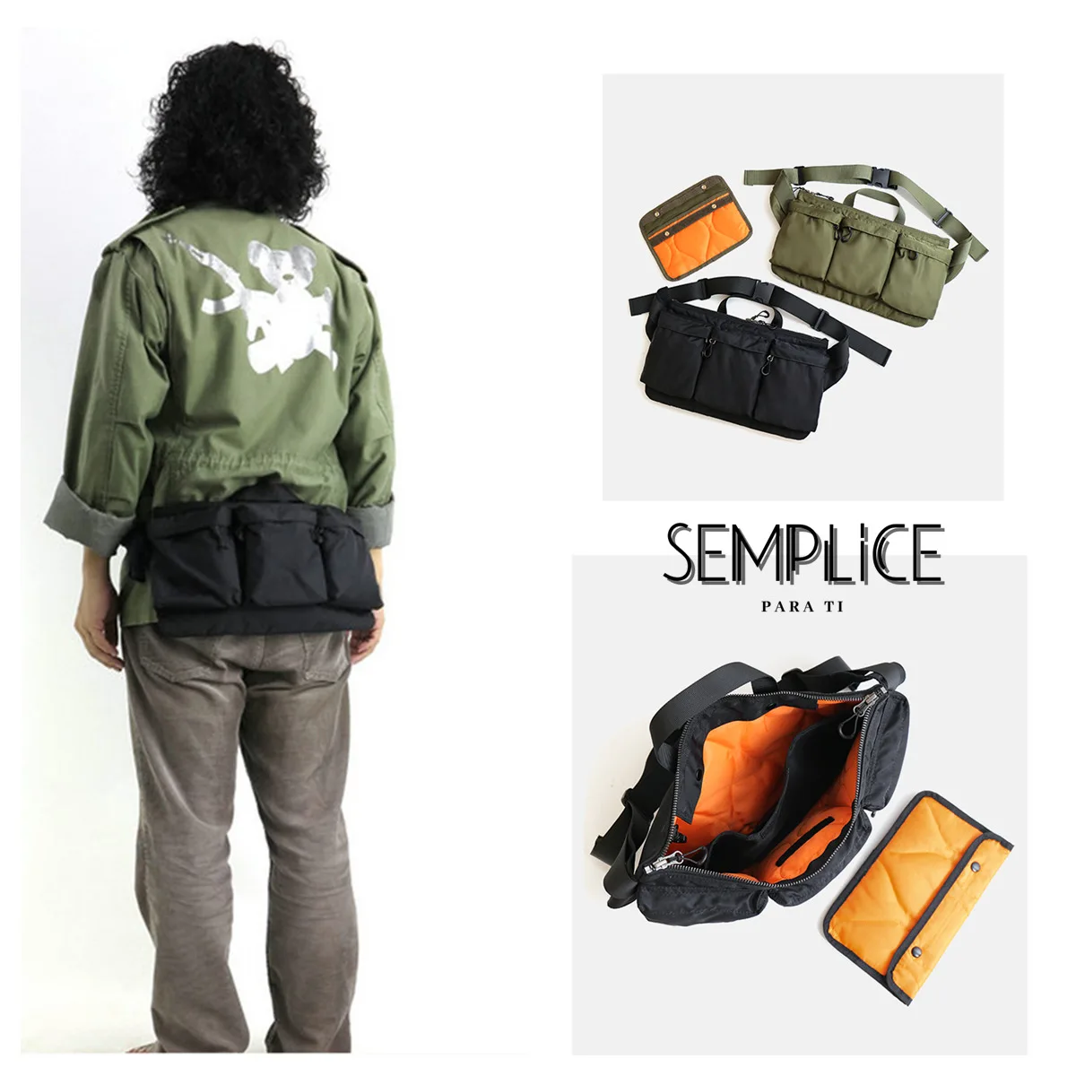 

Забавная нейлоновая сумка-мессенджер в японском и корейском стиле, сумка унисекс с несколькими карманами, мужская сумка-бананка, сумка на одно плечо, 2023