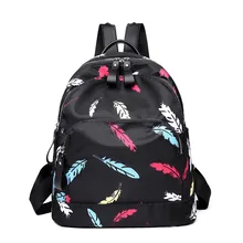 Женская школьная сумка с перекрестным принтом в Корейском стиле, школьный рюкзак для женщин, новинка года, водонепроницаемая ткань Оксфорд для путешествий