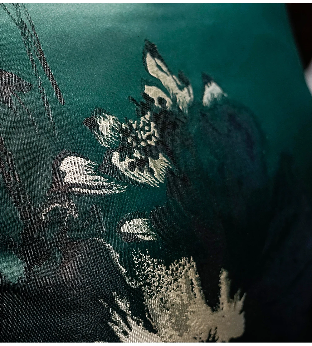 Avigers китайский стиль темно-зеленые чехлы для подушек мягкий вышитый лист, цветок лотоса наволочки для подушек домашние декоративные для дивана