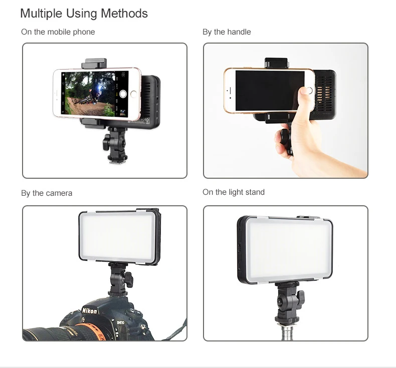 Godox светодиодный M150 5600K светодиодный светильник для мобильного телефона для портативной цифровой камеры видеокамеры DV фотографии
