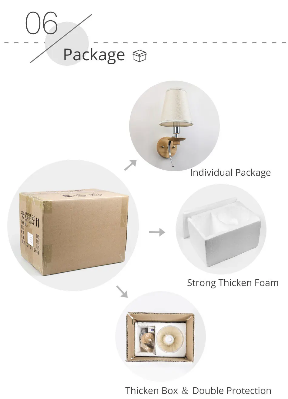 Modern Glass LED Home Wall Lamp E14 Bulb Sconce Hotel Bedroom Living Room Fixtures Stair Wall Light Indoor Night Lighting (3)