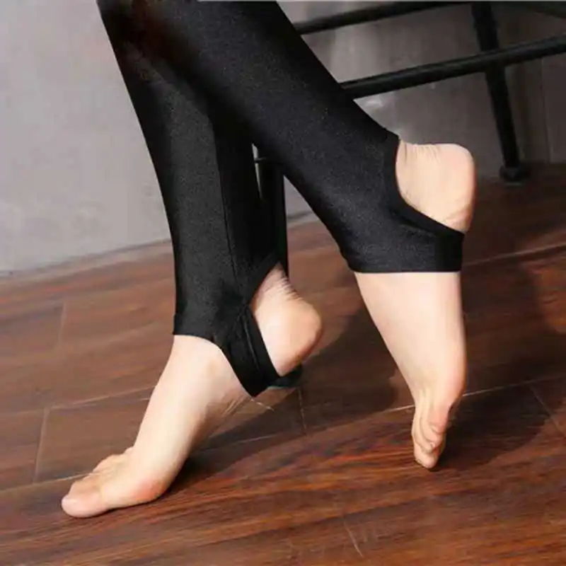 Women Pants Maternity Pants Maternity spring autumn slim fit skinny leggings for pregnant women pure black bright shine leggings step foot pants
