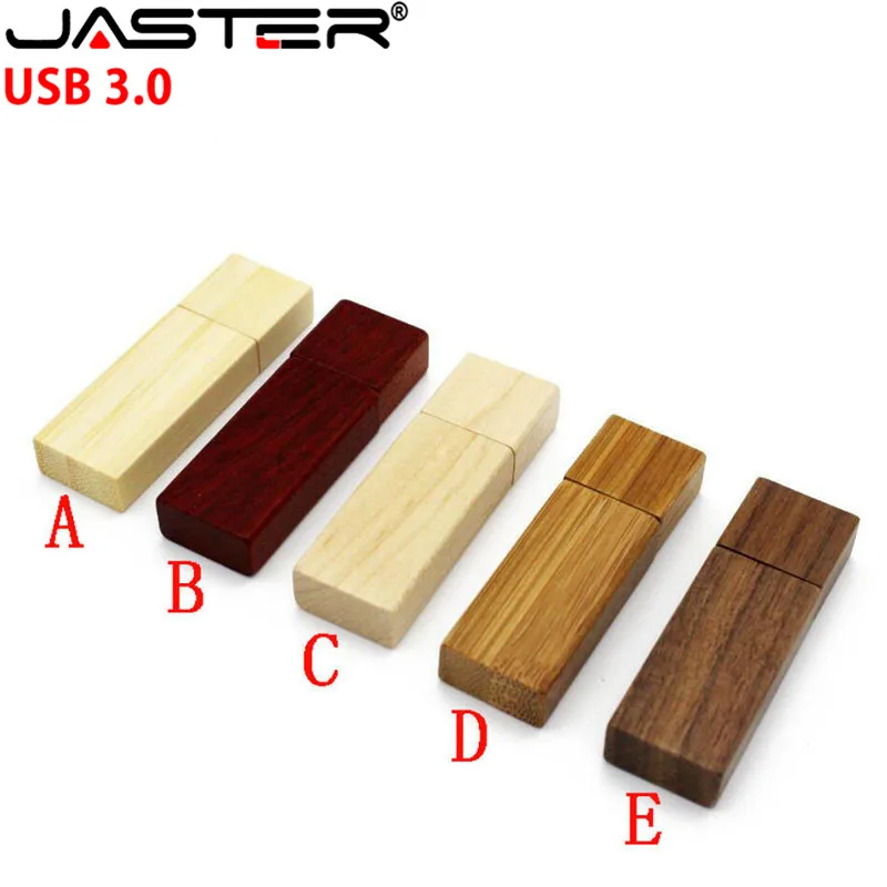 USB флеш накопитель JASTER деревянный с логотипом на заказ 4 64 Гб|USB флэш-накопители| |