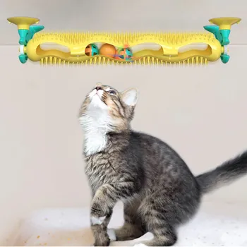 

Track Ball Cat Toy Pet Cat Toy Interactive Track Ball With Bell Toy Cat Fun Cat Game Cat Interactive Training Toy Ball #YL5