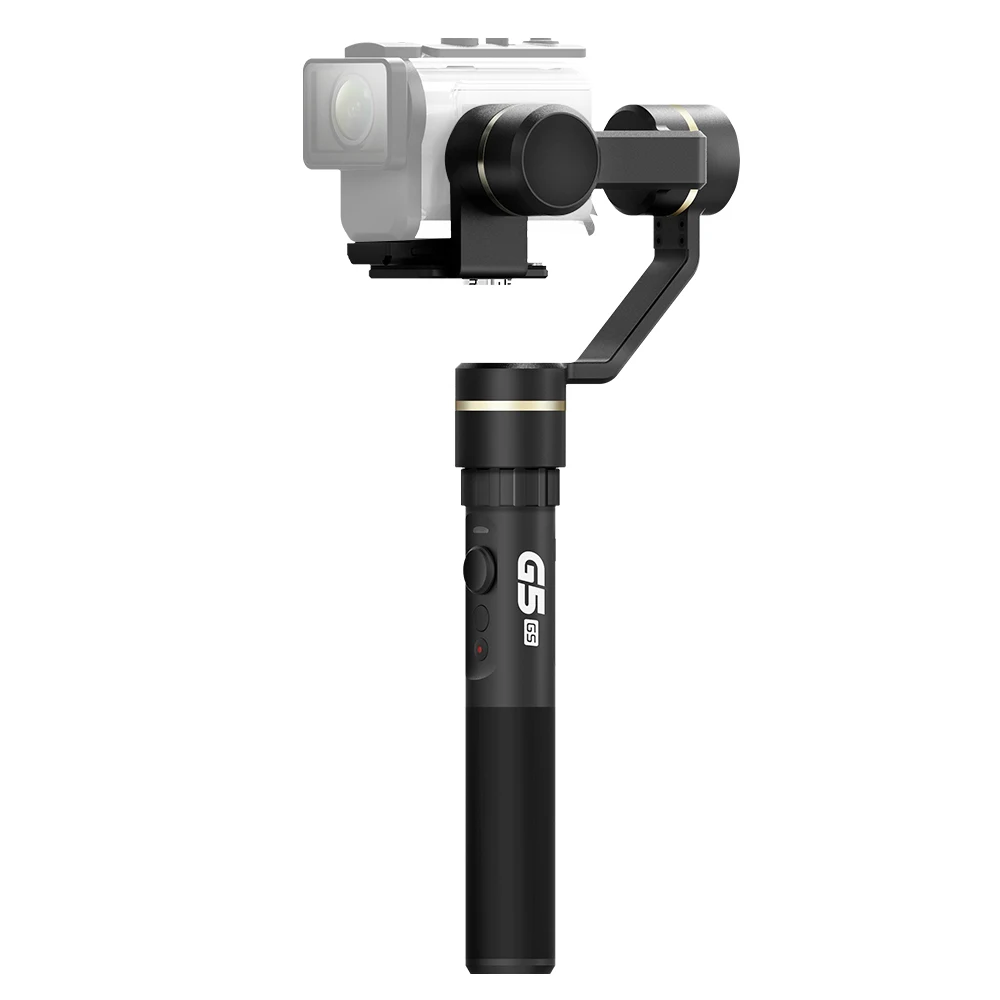 FeiyuTech G5 GS 3-Axis Single ручной шарнирный стабилизатор для камеры GoPro с защитой от брызг дизайн Поддержка мобильного для замедленной киносъемки с ЖК дисплеем таймером
