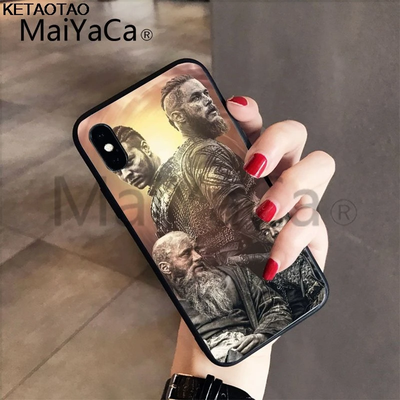 Чехол для телефона KETAOTAO Vikings Serie 4 s для iPhone 4S SE 5C 5S 6S 7 8 Plus X XS XR 11 Pro для samsung чехол из мягкого ТПУ резины и силикона - Цвет: Белый