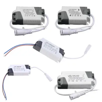 

LED Driver AC85-265V 1-3/4-7/8-12/12-18/18-25W Lighting Transformer Panel Light
