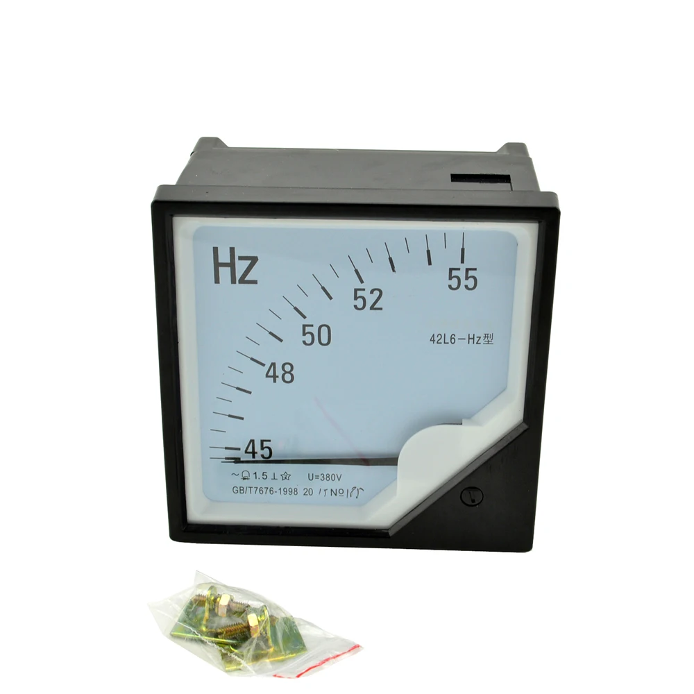 42L6(HZ 380V) Frequency Meter Pointer Diagnostic-tool Tester Cymometer Portable Counter Swr hertz | Инструменты