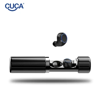 

CUCA HM51 Bluetooth 5.0 Earphone Wireless Headphones TWS Stereo Earbud Headset For Hifi Bass Handsfree With Mic Noise Canceling