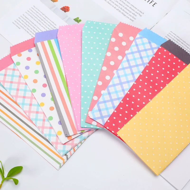 

20 pcs/lot Kawaii Mini Colorful Paper Envelope Cute Small Baby Gift Craft Envelopes for Wedding Letter Invitations High Quality